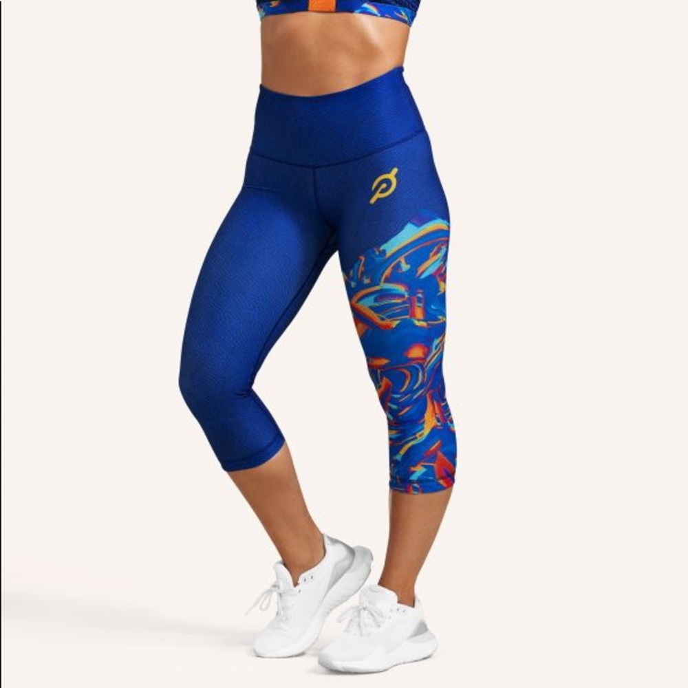 Peloton BHM 2021 Temi Coker cropped leggings